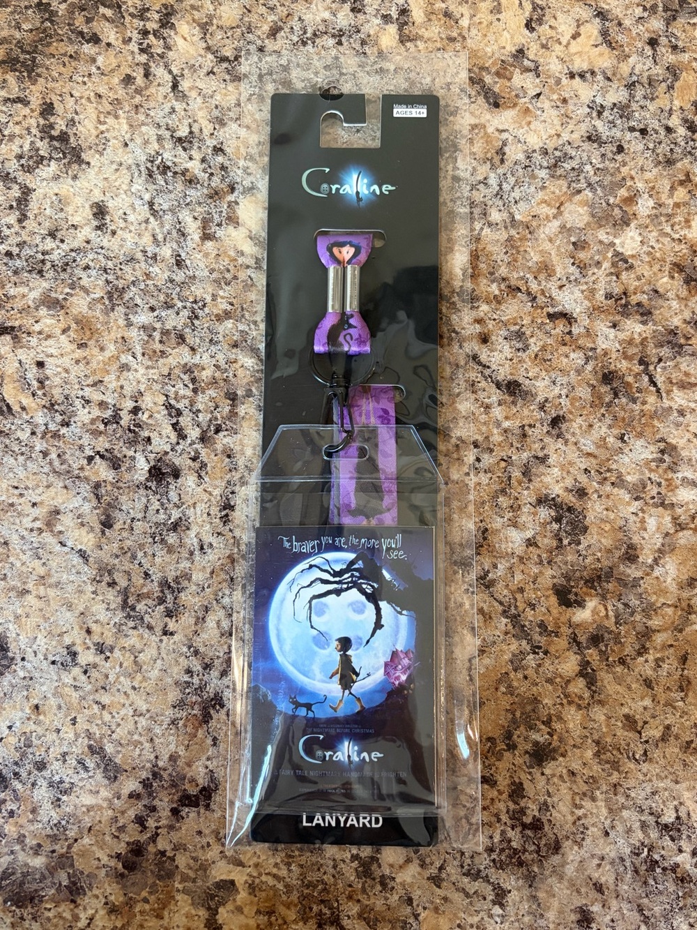 🌖Bioworld Coraline Lanyard